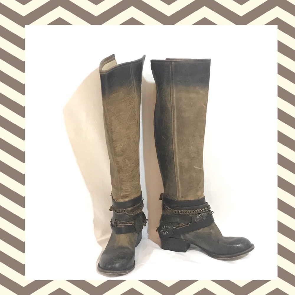 Free bird over the knee boots